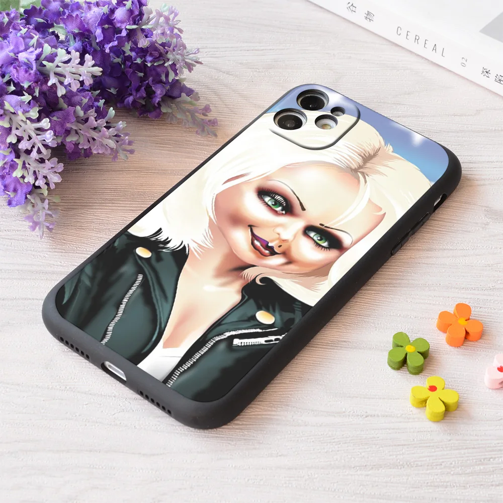 

For iPhone Chucky's Girl Print Soft Matt Apple Case