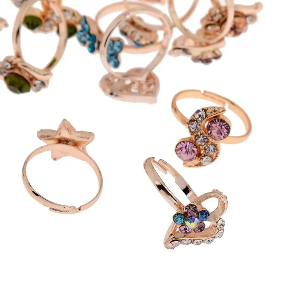 

5PCS/Set Random Rings Set For Women Knuckle Finger Ring Female Bohemian Gold Silver Color Jewelry Accessories