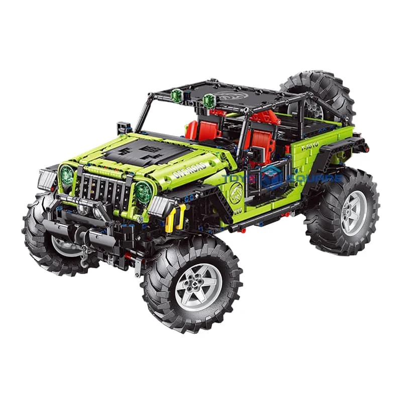 

2680 шт., Детский конструктор внедорожник 4x4, 1:8