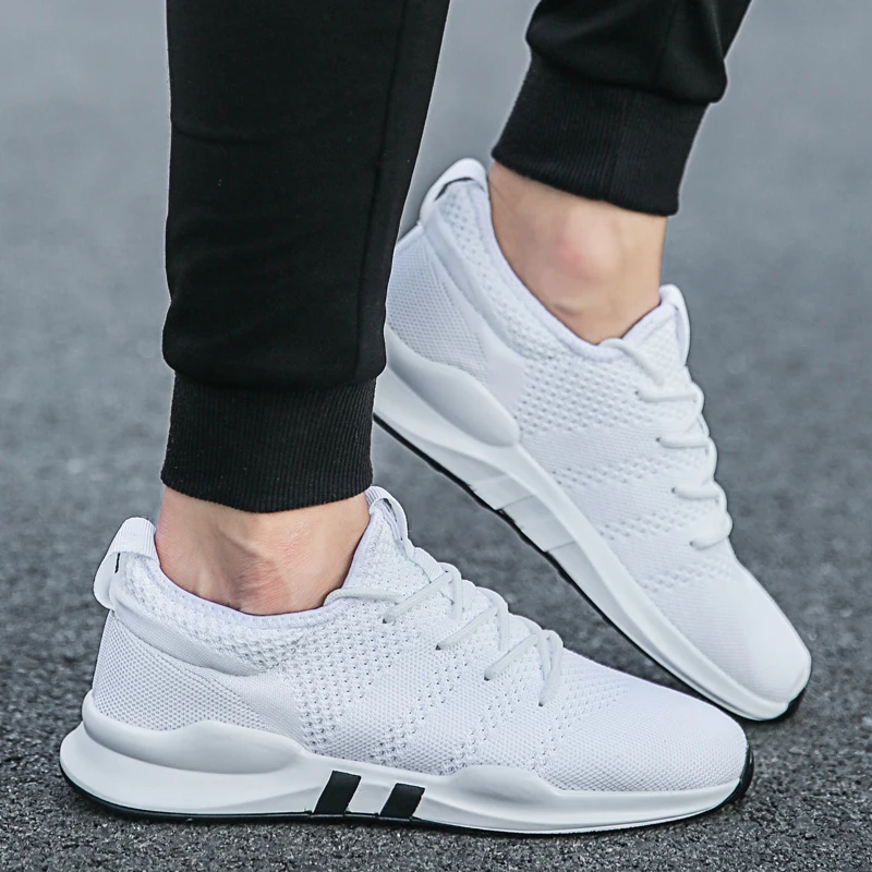 

2020 New Sports Shoes Men's Shoes Casual Lace-up Mesh Men's Shoes Breathable Fashion Flat Men's Shoes Comfortable Hot Selling