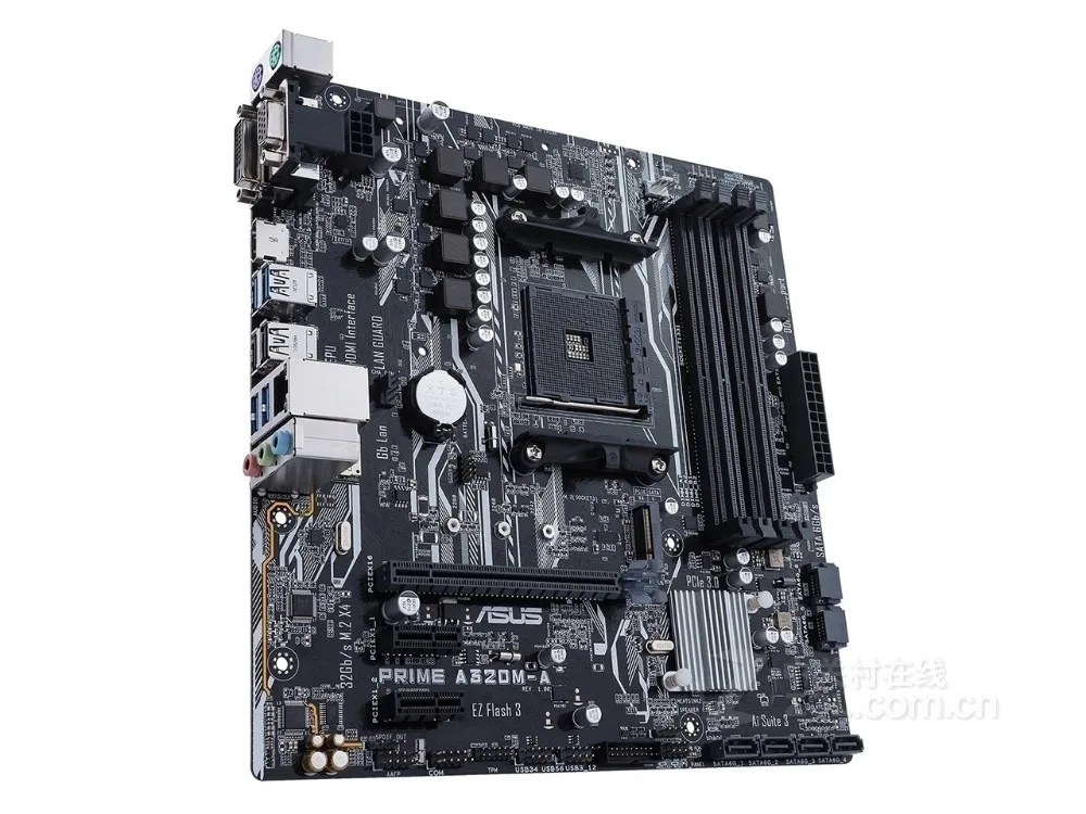

New for ASUS PRIME A320M-A motherboard Socket AM4 DDR4 USB2.0 USB3.1 SATA3 HDMI DVI VGA 64GB desktop motherboard Free shipping