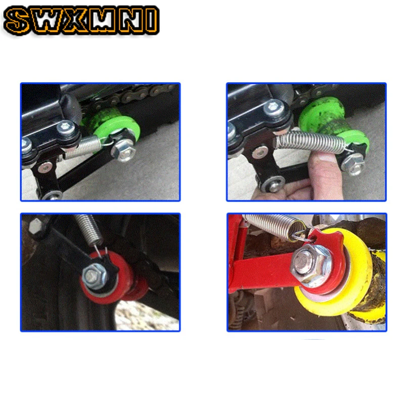 8 мм 10 цепи роликовый ползунок натяжной шкив регулятора колесо направляющего