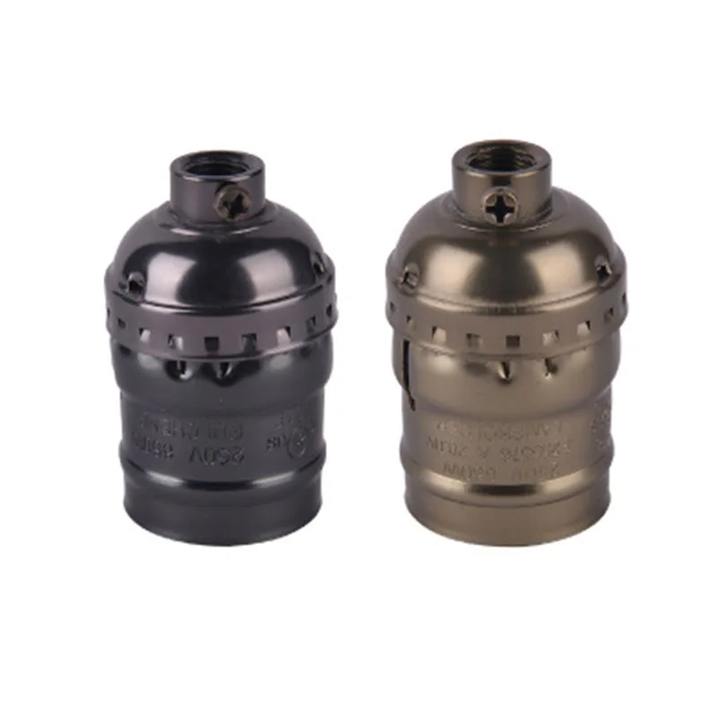 Винтажная алюминиевая основа для лампы Эдисона E27 винтовые подвесной светильник