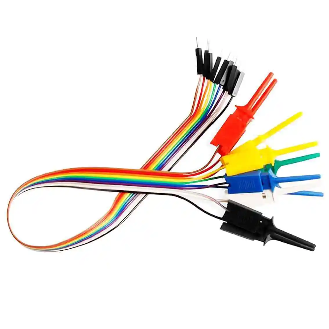 Щуп с крючком для проверки логического анализатора DuPont-10 каналов | Обустройство