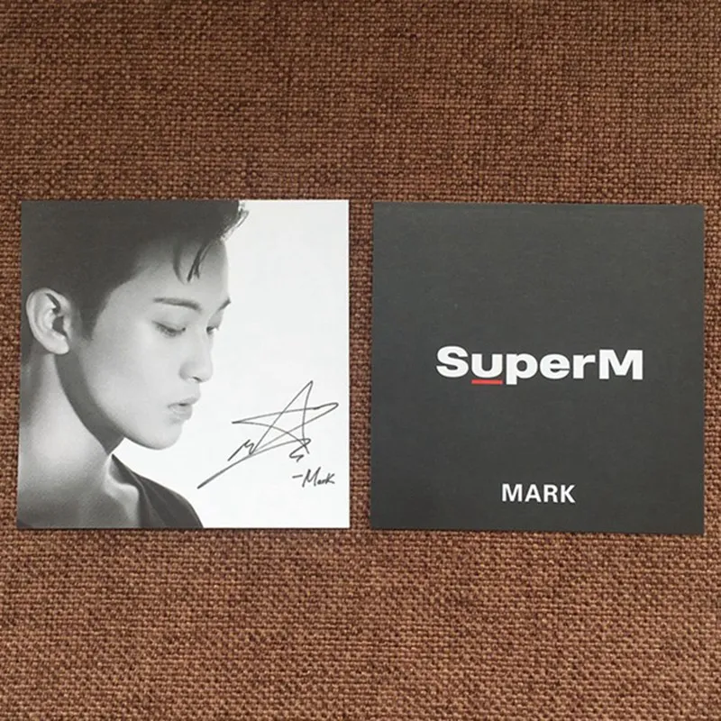 7 шт./компл. Kpop SuperM Albun ломо карты новая модная обувь с украшением в виде кристаллов карты для вентиляторы коллекция вентиляторы подарок