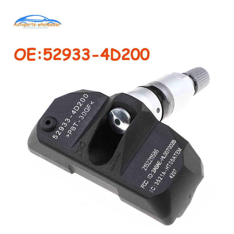 Датчик давления в шинах автомобиля 315 МГц TPMS для HYUNDAI TS 2009 2008 2007 SANTA VERACRUZE SE 52933-4D200 529334D200
