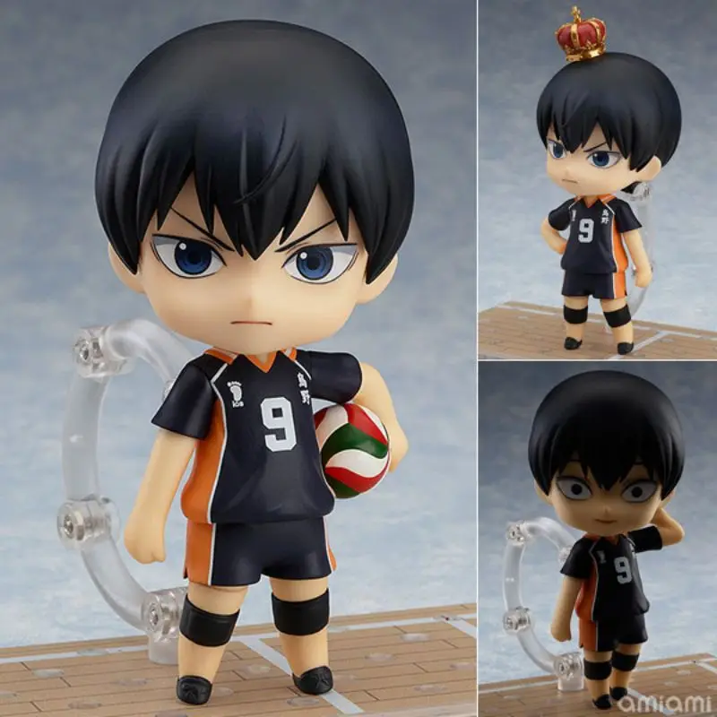 

OrIginal Tobio Kageyama Anime Haikyuu!! Anime Figure GSC Q Version Cartoon Garage Kit Movable Doll Animation Ornament Model