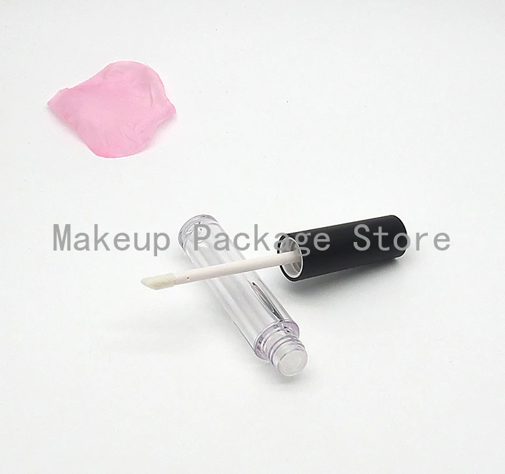 

1ml 2ml 2.5ml Clear Empty Mini Plastic Lip Gloss Container, DIY Small Cosmetic Liquid Lipstick Refillable Tube, Makeup Tools