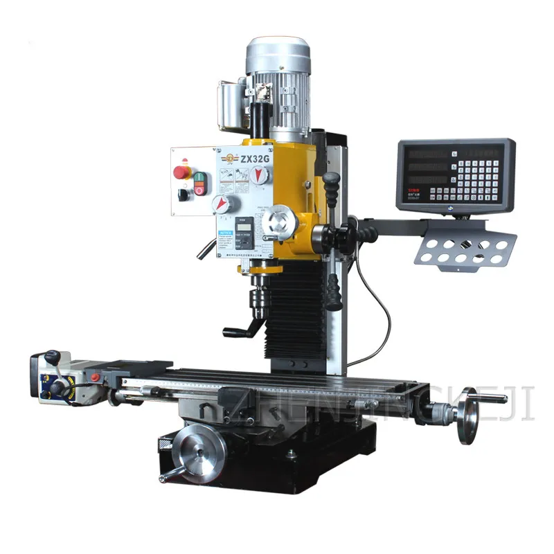 

ZX32G Desktop Drilling and Milling Machine Home Milling Machine industry Woodworking Drilling Machine Miniature Metal Machining