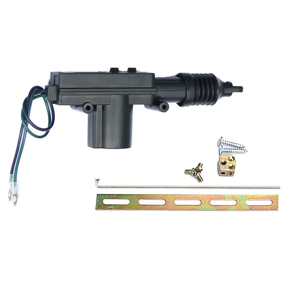 

1Set Universal Heavy Duty Power Door Lock Actuator Motor 2 Wire 12V Car Locking System Actuator Single Gun Type Kit