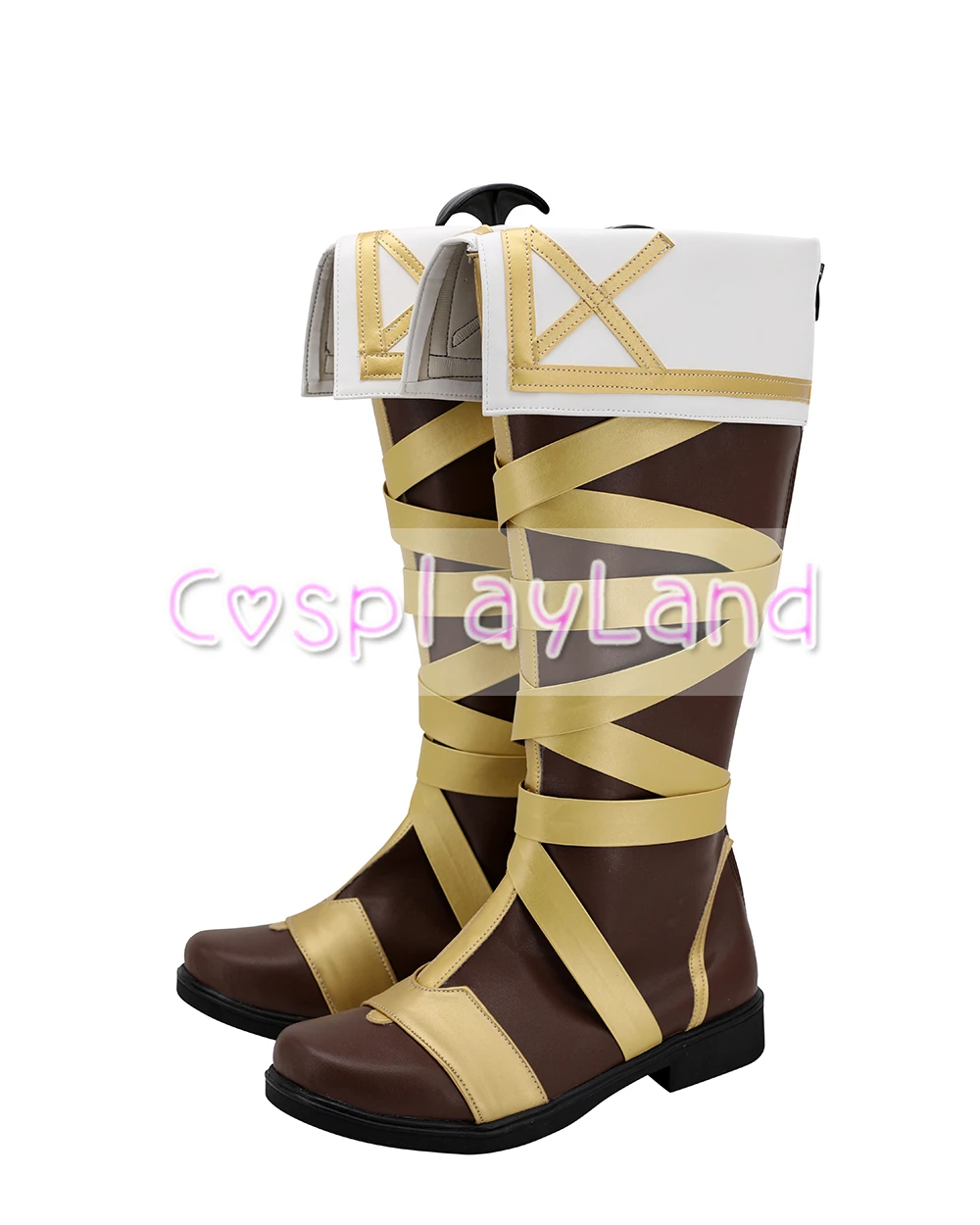 Сапоги для косплея по индивидуальному заказу с эмблемой огня кожаные ботинки