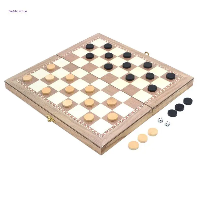 

1Pack Sensory Fidget 3-in-1 Brain Developmental Training Traditional Chess Set