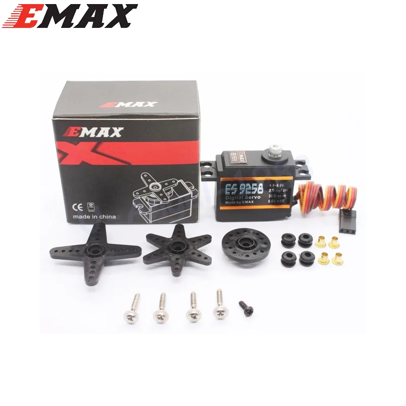

EMAX ES9258 Metal Gear Digital Servo 27g/ 2.5 kg/ 0.05 sec for rc helicopter Wholesale Dropship