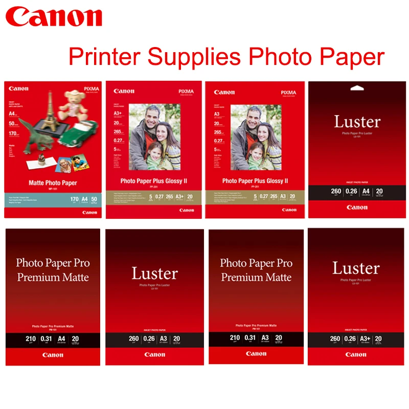 Оригинальные принадлежности для принтера Canon фотобумага водонепроницаемая