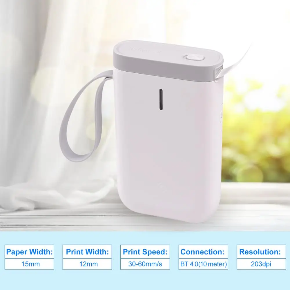 Портативный термопринтер для этикеток ручной ценовой принтер наклеек с