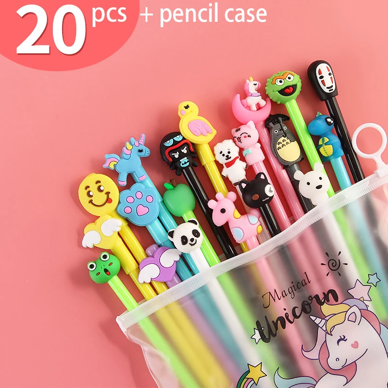 

Гелевые ручки HUALIWEN, набор из 20 штук