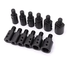 Соединительный вал для лезвия пилы M10, 568101214 мм, адаптер патрона шпинделя дрели, шлифовка, полировка, вал двигателя, соединительный стержень, втулка