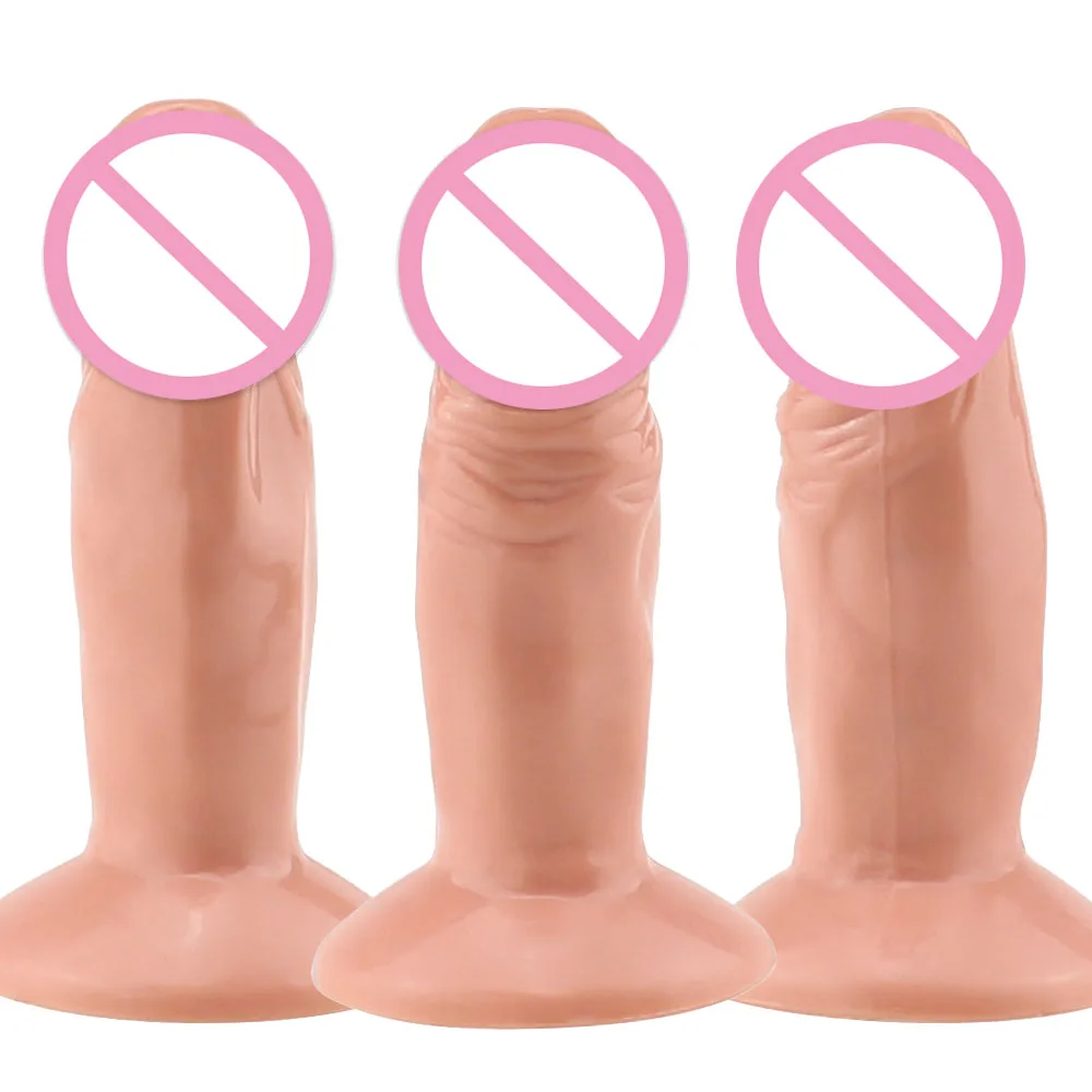 EXVOID Butt Plug Anal Stimulator Realistic Dildo With Sucker Sex Toys for Women Men Smooth Penis Prostate Massage | Красота и