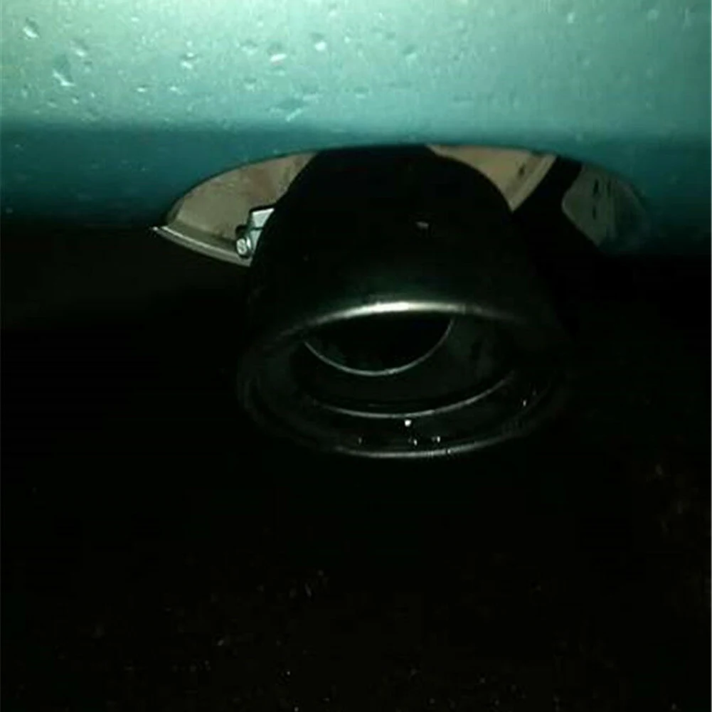 

Universal Car Exhaust Pipe 62mm Stainless Steel Bend Muffler Tip Tail Throat Matte Black DIY Car Styling Accessories