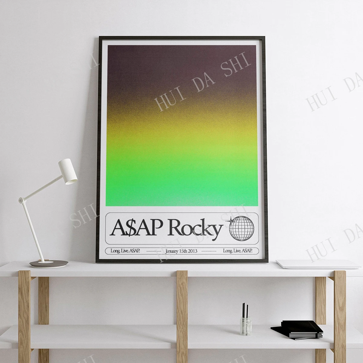 Как можно скорее Рокки индий британское качество винтажный градиентный плакат