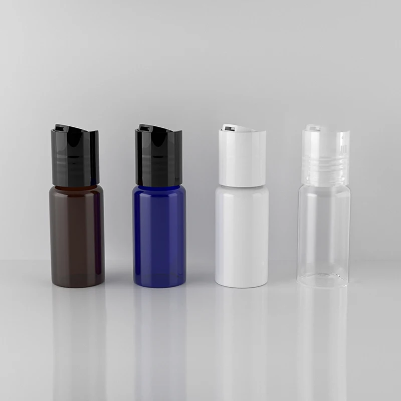 

100pcs 15ml Empty Mini Travel Cosmetic Packaging Refill shampoo Shower Gel liquid soap Lotion Empty Bottles