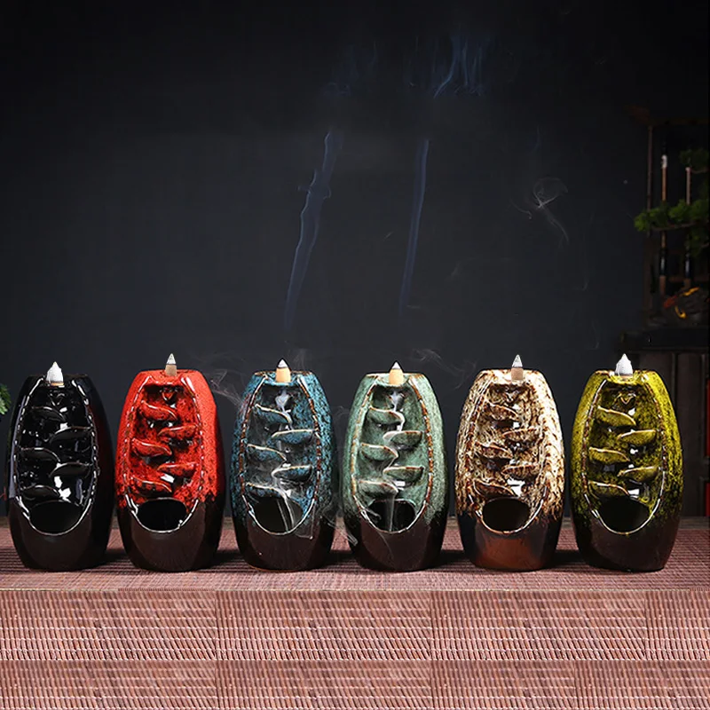 50 Ладан Шишки/1 шт. горелки подсвечники для домашнего декора обратного водопад