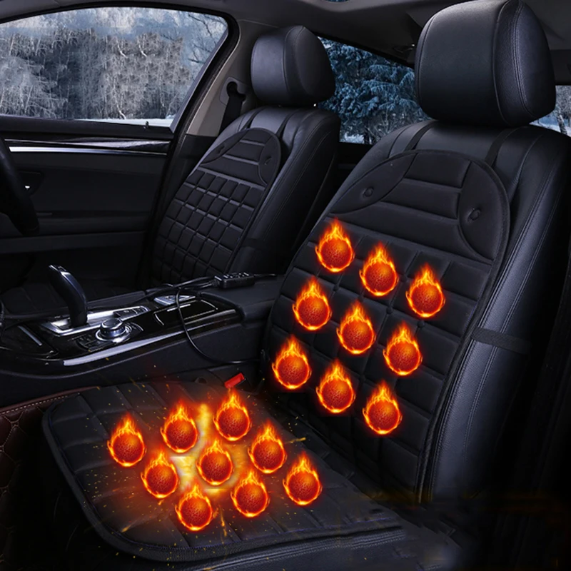 Автокресло Подушка с подогревом грелка крышка зима теплая Высокая Низкая