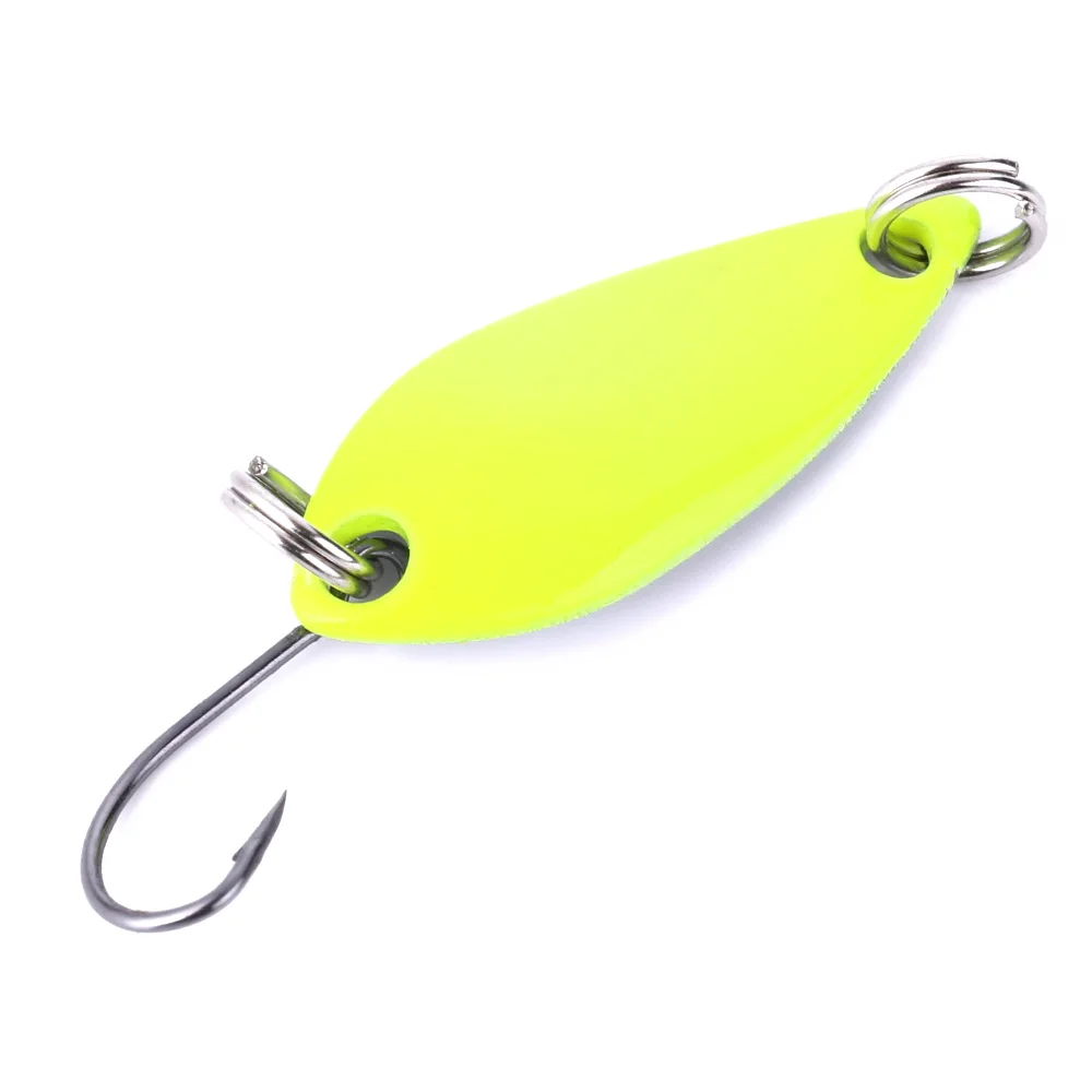 Приманка рыболовная 3 см 2 6 г металлические приманки-ложки разноцветная | Спорт и