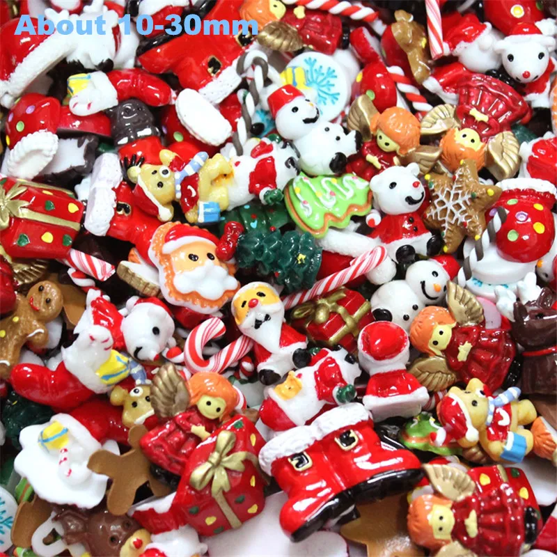 

Рождественские фигурки из пластика 30 шт.