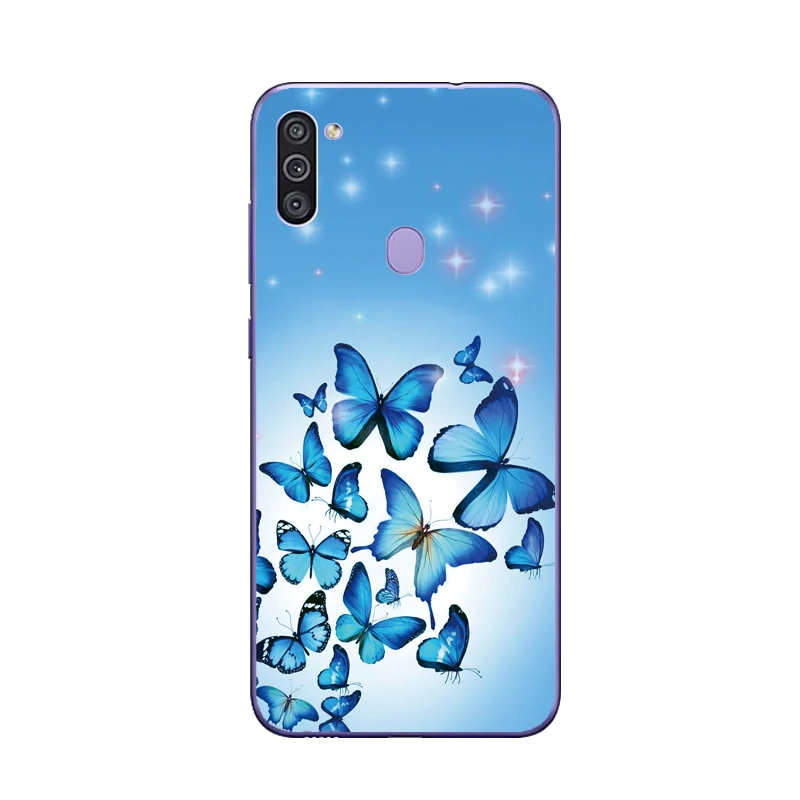 Мягкий чехол из ТПУ для Samsung M31 M315F 6 4 дюйма силиконовая задняя крышка Galaxy M11 M21