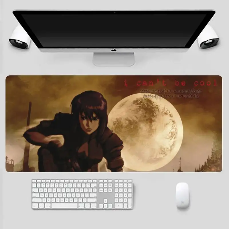 

Ghost in the Shell Manga Comics Gamer Speed Mice Retail Small Rubber Office Work Mouse Mat pad X XL Non-slip Laptop Cushion