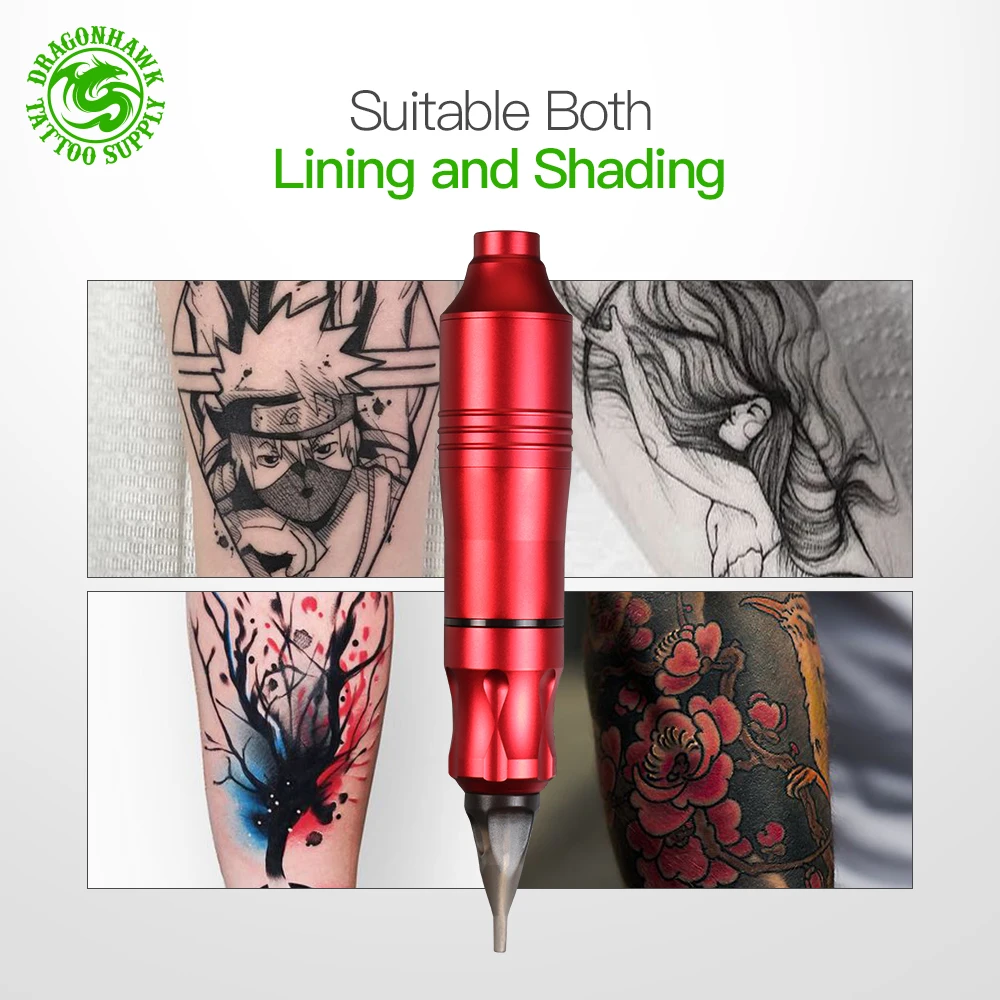 Хит продаж профессиональная машинка для тату Вращающаяся ручка костюм