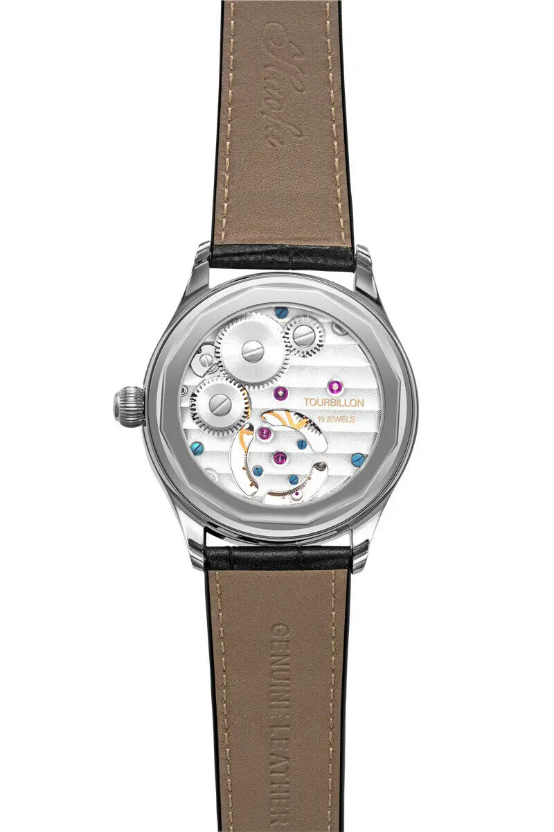 

Haofa tourbillon brand mechanical watch Hand-wind business exhabition