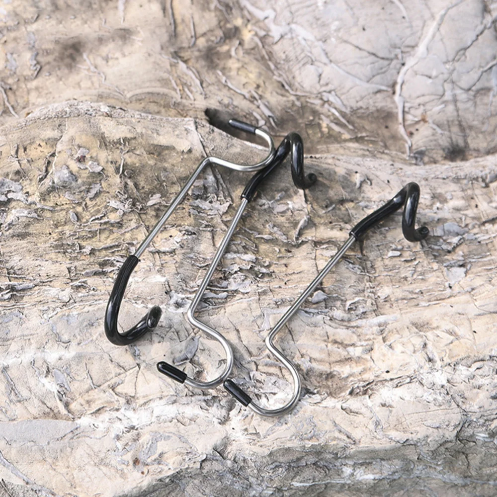 

4pcs Camping Light Hooks Light Pole Hooks Tent Lamp Hooks Versatile Hanger