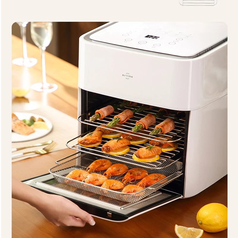 

12L Air Fryer Household Electric Oven Integrated Multifunctional Automatic French Fries Machine Smart Electric Fryer