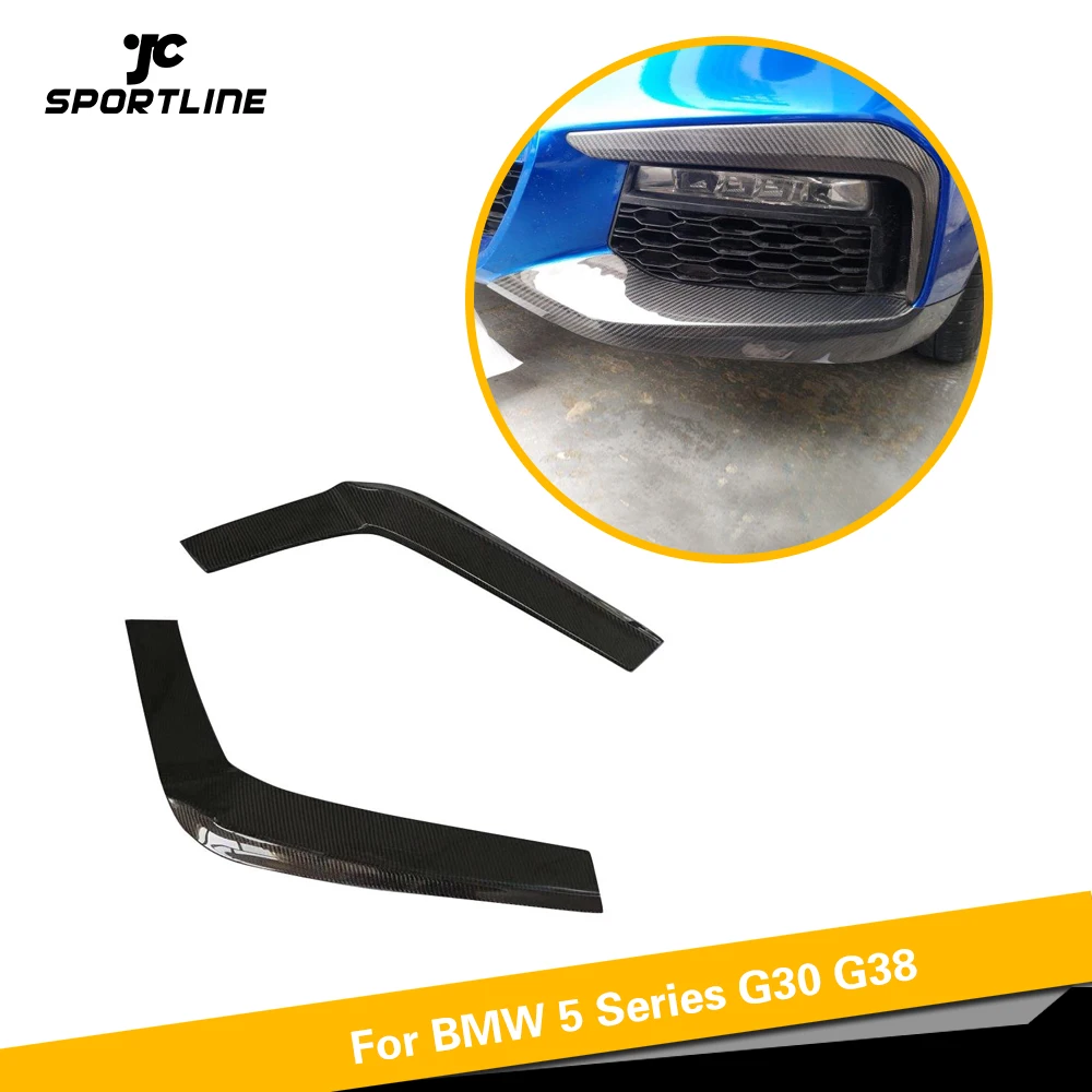 Чехлы для передних противотуманных фар из углеродного волокна BMW G30 G31 чехлы 5