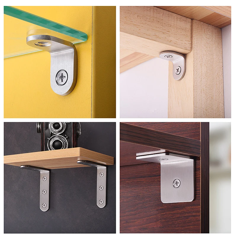 Угловые скобы из нержавеющей стали защитные крепежи Семь размеров угловая