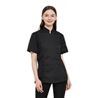 Женские куртки для шеф-повара, короткая одежда, пальто для шеф-повара для ресторана, кухни, куртки для работы официанта, Профессиональная форма