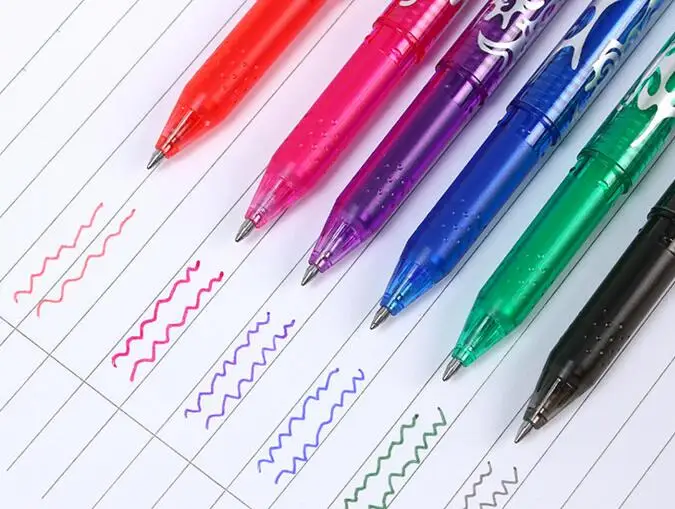 1 шт. Новинка стираемая ручка гелевая маркер цветные чернила 0 5 мм перо пуля на