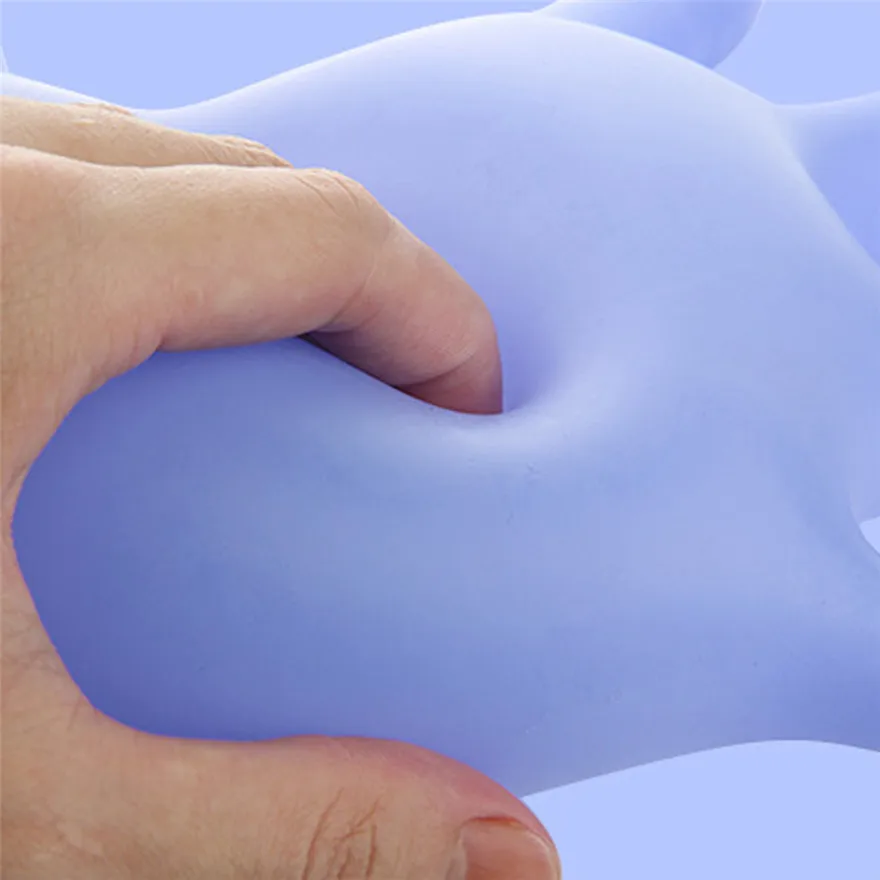 100 шт одноразовые латексные перчатки водонепроницаемые без масла и не вредят