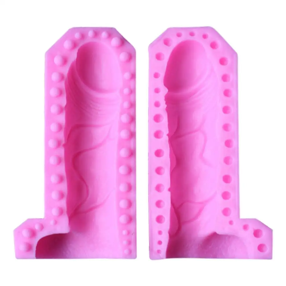 

Epoxy DIY Styling Tool Third Leg Shaped Silicone Mold Fondant Molds Cake Decorating Tool Fondant Cake Soft Clay Clay
