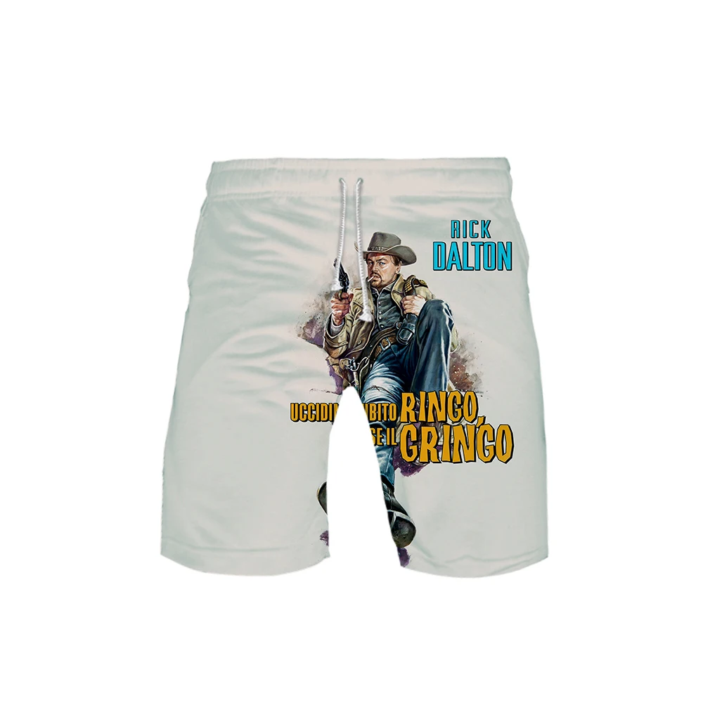 

kpop2021 Once Upon A Time In Hollywood Pants Mens Hip Hop Short Trunks Summer Quick Dry Beach Short Men Short Pants Beach Wear