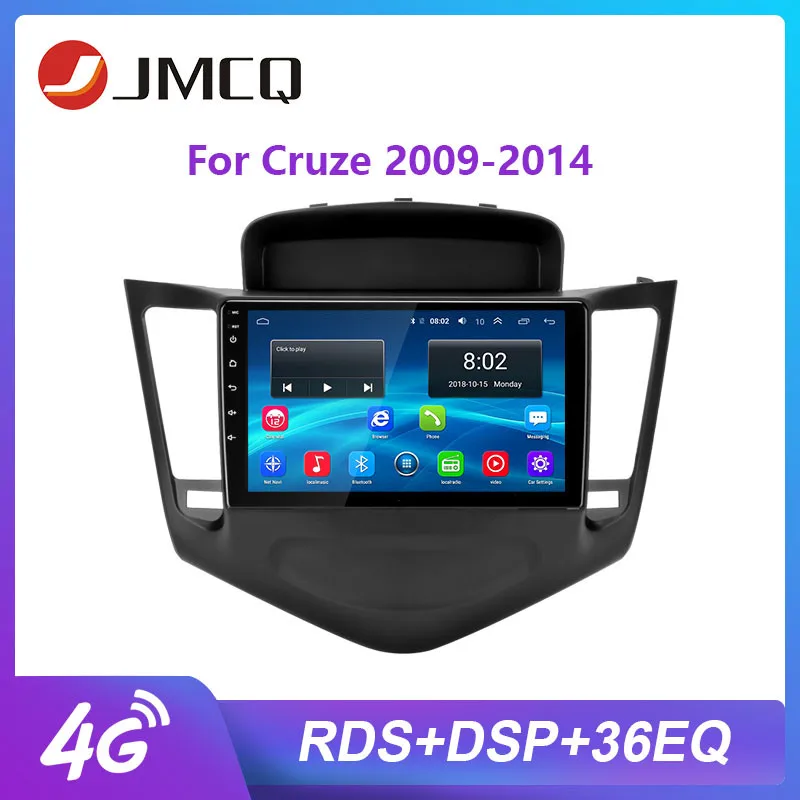 JMCQ для Chevrolet Cruze 2009-2014 Автомобильный Радио Android 9 0 Navigaion GPS 2 din + 32G Wifi RDS
