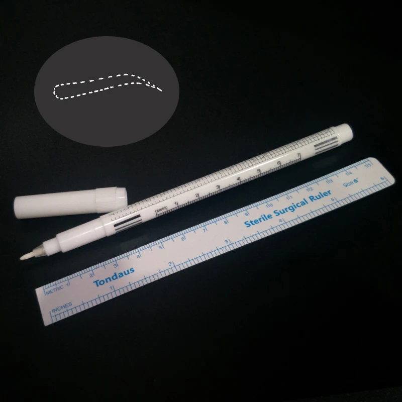 10 шт. инструменты для микроблейдинга тату Перманентный маркер аксессуары