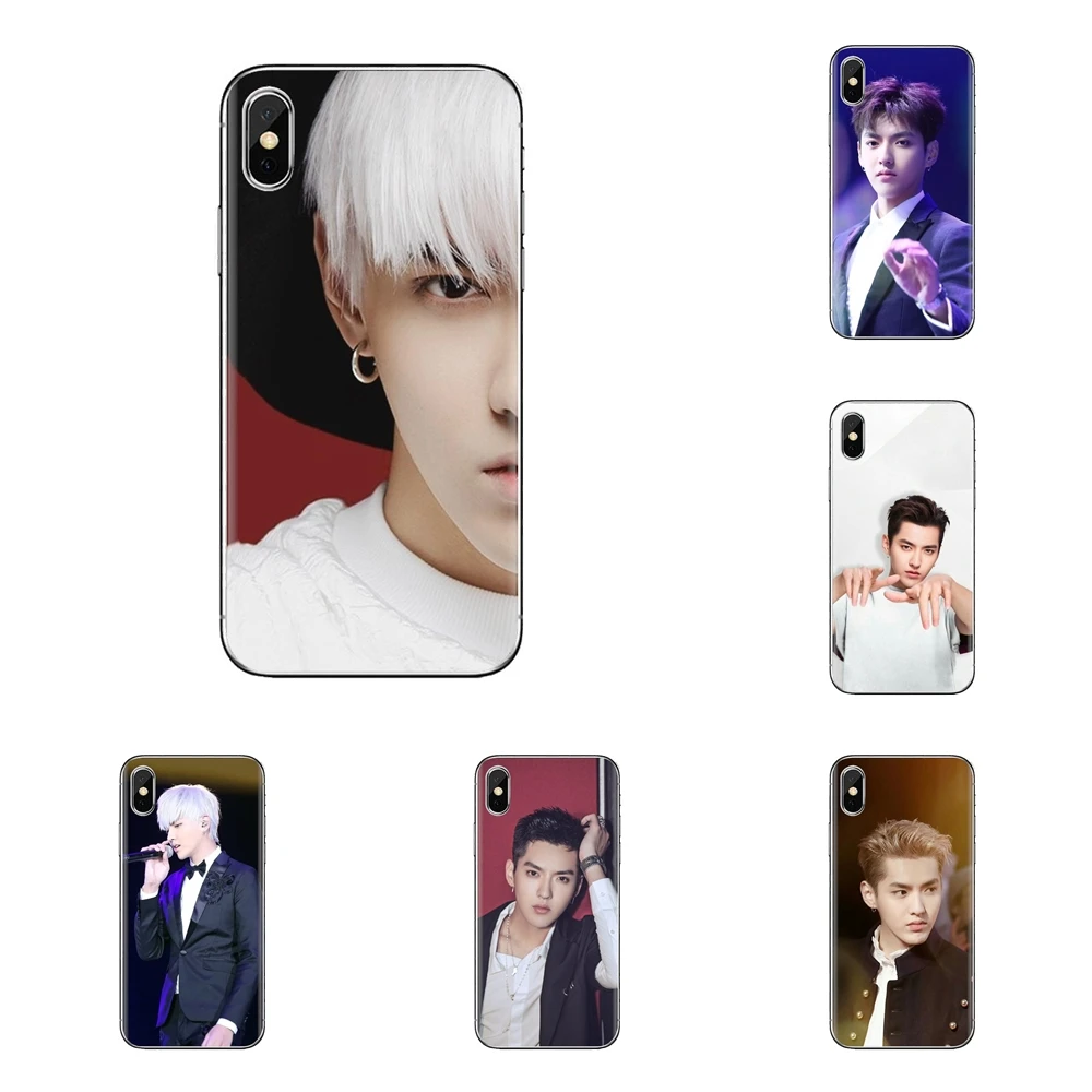 Мягкий прозрачный чехол для Xiaomi Redmi 4A S2 Note 3 3S 4 4X5 Plus 6 7 6A Pro Pocophone F1 Kris wu yifan Exo Kpop |