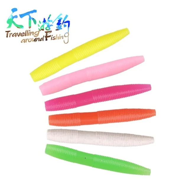 

20pcs/lot 5cm/1.3g Soft Fishing Lure Single Silicone Bait Weeve Carp Artificial Leurre Swimbaits Fly Fishing Lures Fish Tackle