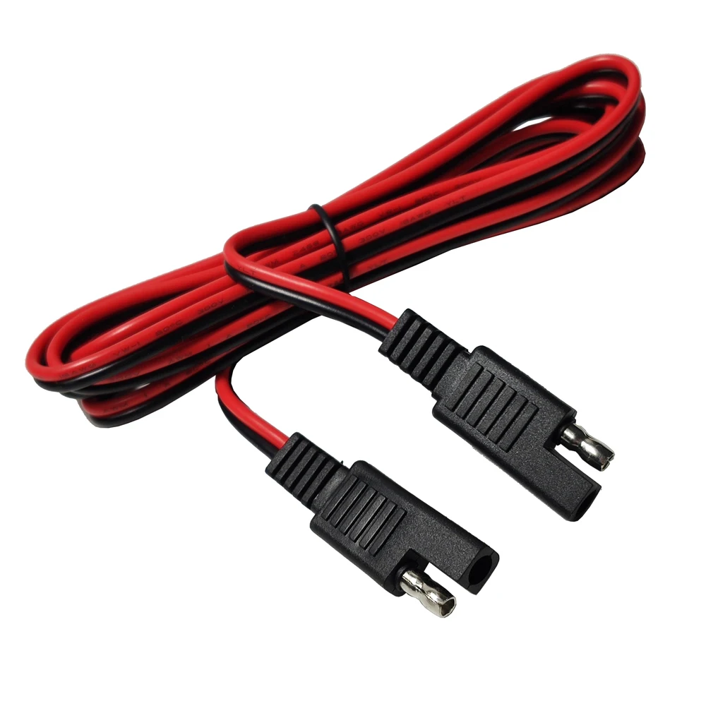 

JKM 18AWG SAE Extension Cable 2m 1m 0.5m Harness Quick Disconnect Plug Solar Battery Panel Automotive Connector Wire