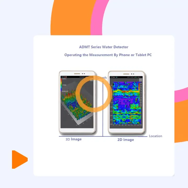 

Сертификат ISO! Портативный 3D детектор глубокой Подземной Воды без кабеля