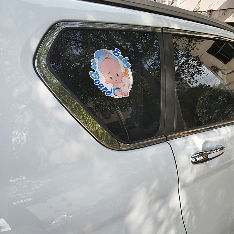 

Car Stickers Decor Motorcycle Decals Warning Lovely Graphic BABY Decorative Accessories Creative Waterproof PVC,16cm*16cm