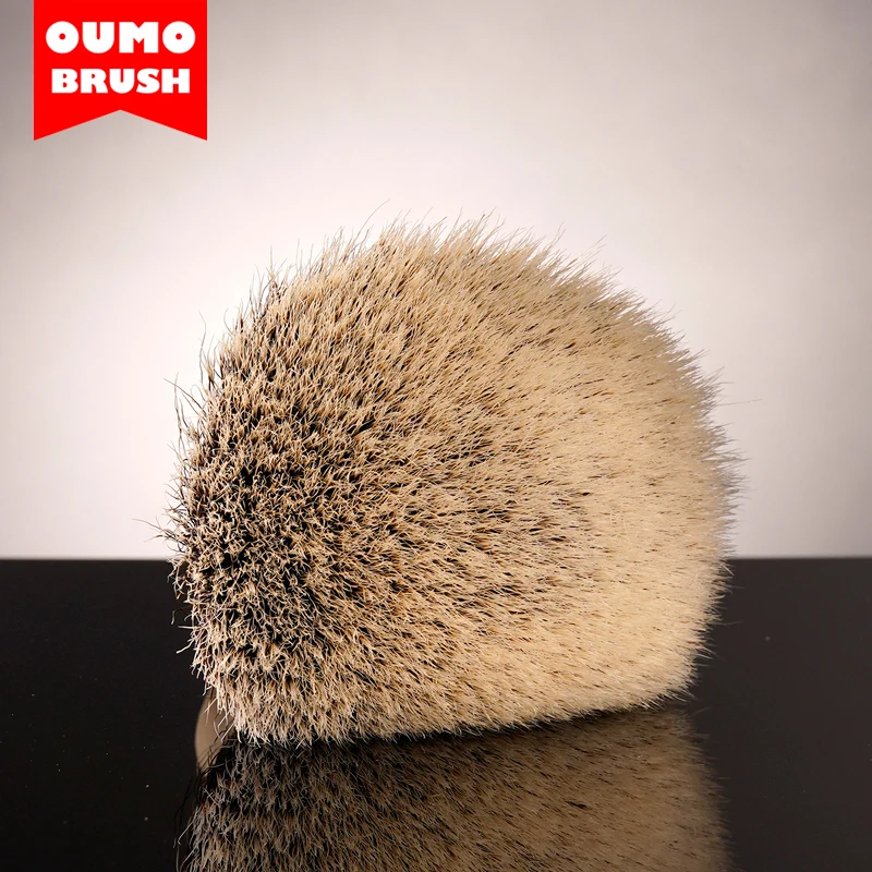 OUMO BRUSH SHD WT тончайшие двухполосные щетки для бритья|Помазок| |